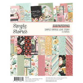 Simple Stories - Simple Vintage Love Story - 6x8 Paper Pad