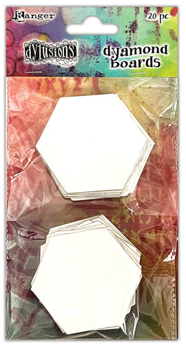 Dylusions - Dyamond Boards - Hexagons (20pc)