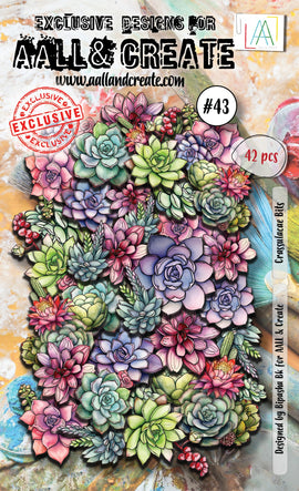 AALL & Create - Ephemera #43 - Crassulacae Bits (42pcs)