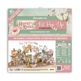 Stamperia - Pop Up Card Kit - House of Roses