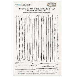 49 and Market - Stitching Essentials 02 - 6x8 Rub-ons