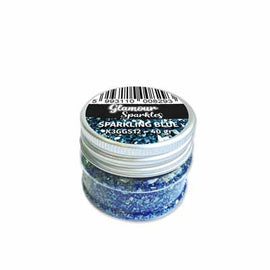 Stamperia - Glamour Sparkles - Sparkling Blue