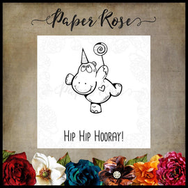 Paper Rose - Hip Hip Hooray Stamp