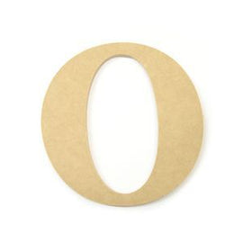 Kaisercraft 6cm Wood Letters - O