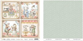 Scrapboys - Bedtime Tales - 12x12 Paper "Five"