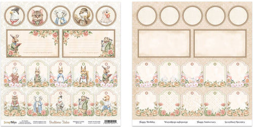 Scrapboys - Bedtime Tales - 12x12 Paper "Six"