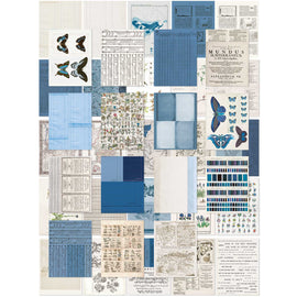 49 and Market - Color Swatch Inkwell - 6x8 Collage Sheets (40pc)