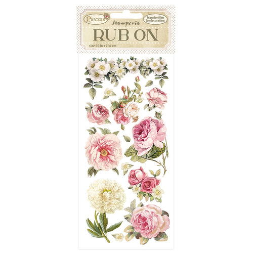 Stamperia - Precious - Rub-ons "Peony"