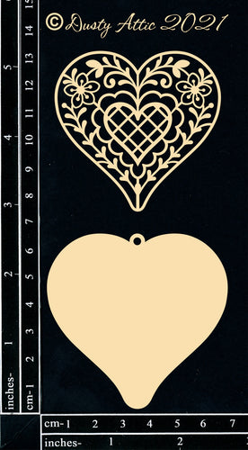 Dusty Attic - "Gingerbread Heart"