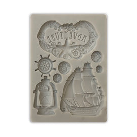 Stamperia - Songs of the Sea - Silicon Mould A6 Size - Adventure