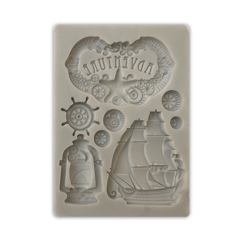 Stamperia - Songs of the Sea - Silicon Mould A6 Size - Adventure