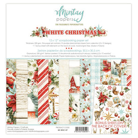 Mintay - White Christmas - 12x12 Paper Pack
