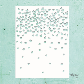 Mintay Kreativa - Stencil "Hearts"