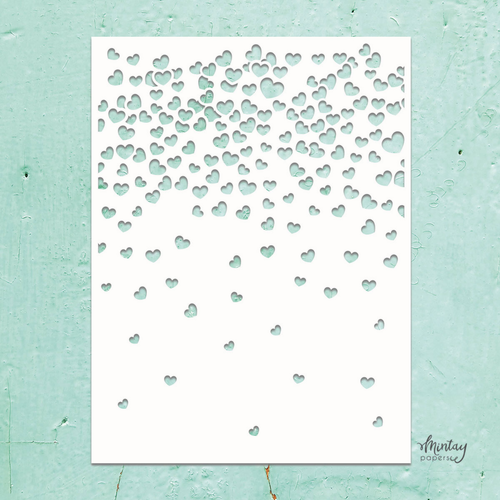 Mintay Kreativa - Stencil "Hearts"