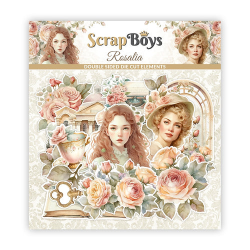 Scrapboys - Rosalia - Die Cuts (47 Dbl Sided Pieces)