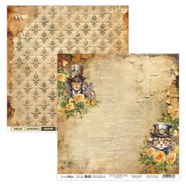 Scrapboys - Steampunk Journey - 12x12 Paper "Two"