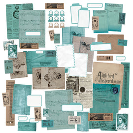 49 and Market - Color Swatch Teal - Ephemera Stackers
