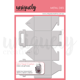 Uniquely Creative - Mini Treat Carton Die