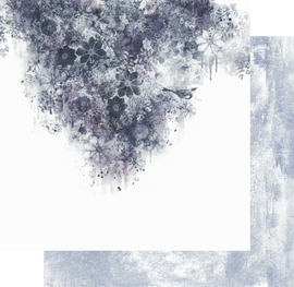 Uniquely Creative - Indigo & Violet - 12x12 Pattern Paper "Shared Secrets"
