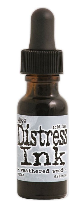 Tim Holtz Distress Ink Re-Inker - Weathered Wood