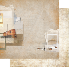 Uniquely Creative - Drive & Fly - 12x12 Paper "Train"