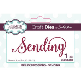 Creative Expressions Dies by Sue Wilson - Mini Expressions - Sending