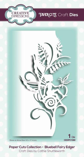Creative Expressions Dies by Cathie Shuttleworth - Paper Cuts Collection - Bluebell Fairy Edger
