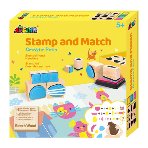 Avenir - Stamp and Match - Create Pets