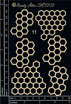 Dusty Attic - "Broken Bits #11 - Honeycomb"