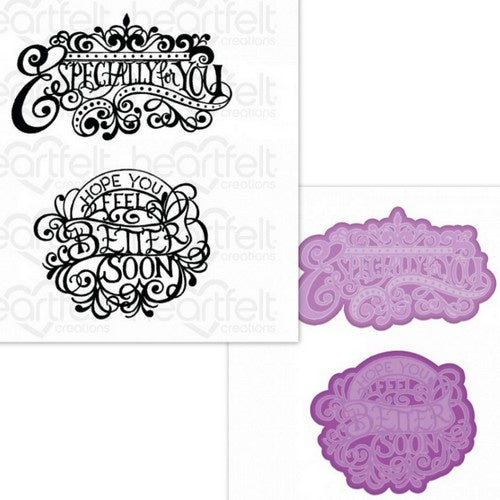 Heartfelt Creations - Elegant Especially for You - Stamp & Die Combo