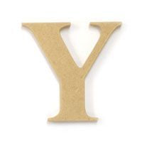 Kaisercraft 6cm Wood Letters - Y