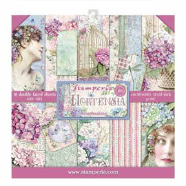 Stamperia - Hortensia - 12x12 Paper Pack