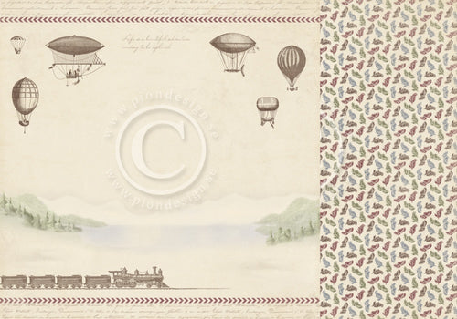 Pion Design - The World Awaits - 12x12 "Wanderlust"