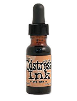 Tim Holtz Distress Ink Re-Inker - Tea Dye