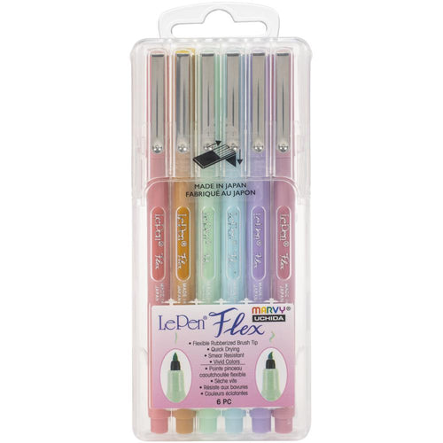Marvy - LePen Flex - Pastel (6pk)