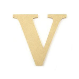 Kaisercraft 6cm Wood Letters - V