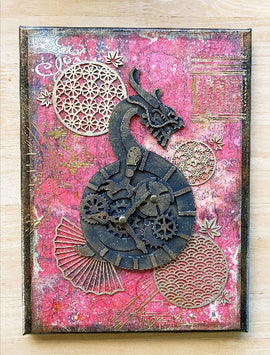 Dragon Canvas Kit by Lisa Ryder