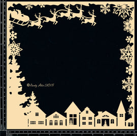 Dusty Attic - "Christmas Frame - Large"