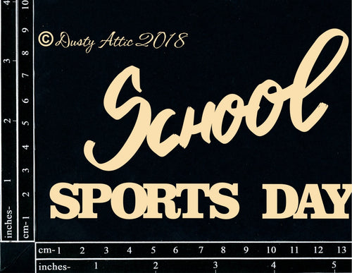 Dusty Attic - "Words - School Sports Day"