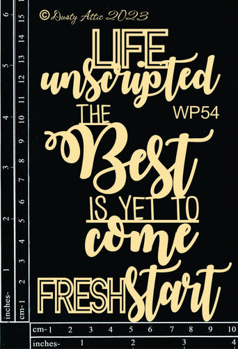 Dusty Attic - "Word Pack #54"