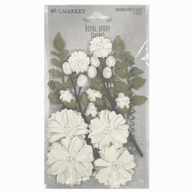 49 and Market - Flowers - Royal Spray - Ivory