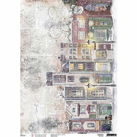 Ciao Bella - London's Calling - A3 Rice Paper - Old Shops