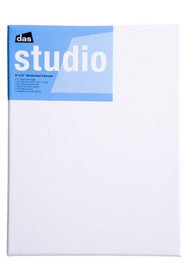 Das - Studio 9"x12" Stretched Canvas
