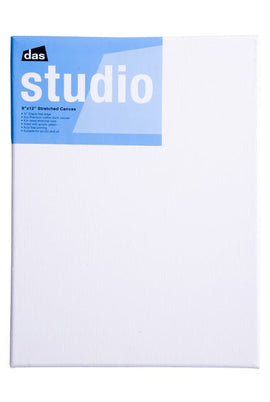 Das - Studio 9"x12" Stretched Canvas