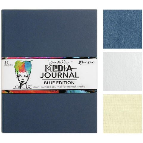 Ranger - Dina Wakley - Media Journal (Blue Edition)
