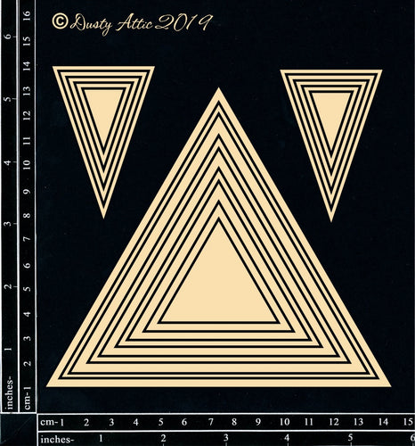 Dusty Attic - "Get Framed - Triangle"