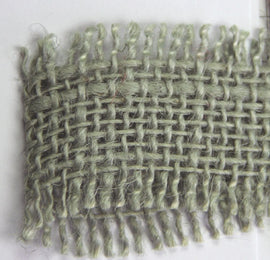 Green Tara - 38mm Burlap - Sage (1 Meter)