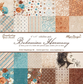 Maja Design - Bohemian Harmony - 6x6 Collection Pack (36 Sheets)