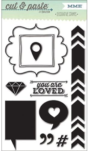 My Mind's Eye - Clear Stamps - Adorb - Loved