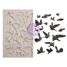 Prima Marketing - Finnabair Imaginarium - Moulds "Flocking Birds"